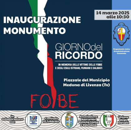 INAUGURAZIONE NUOVO MONUMENTO